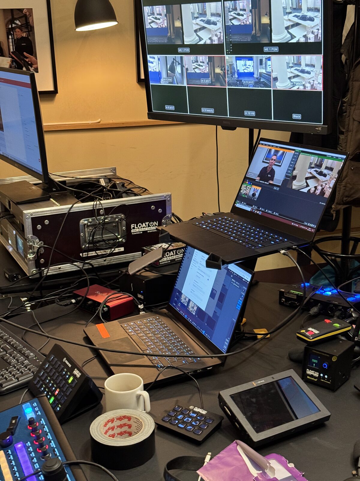 Compact rig, full production capability.
